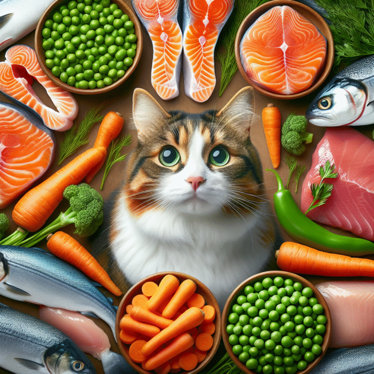 foods to improve cat coat and skin