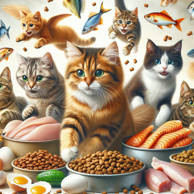high-protein diet for active cats