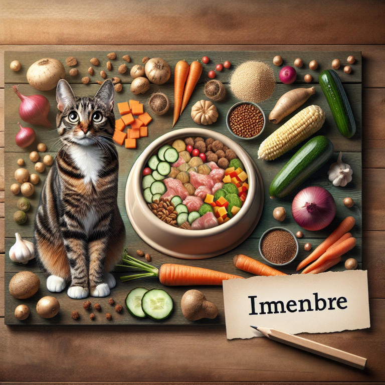 DIY cat meals with natural ingredients