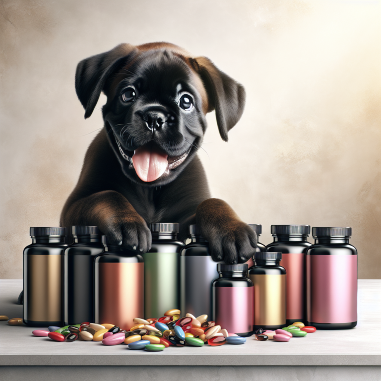 great vitamins to support puppy growth
