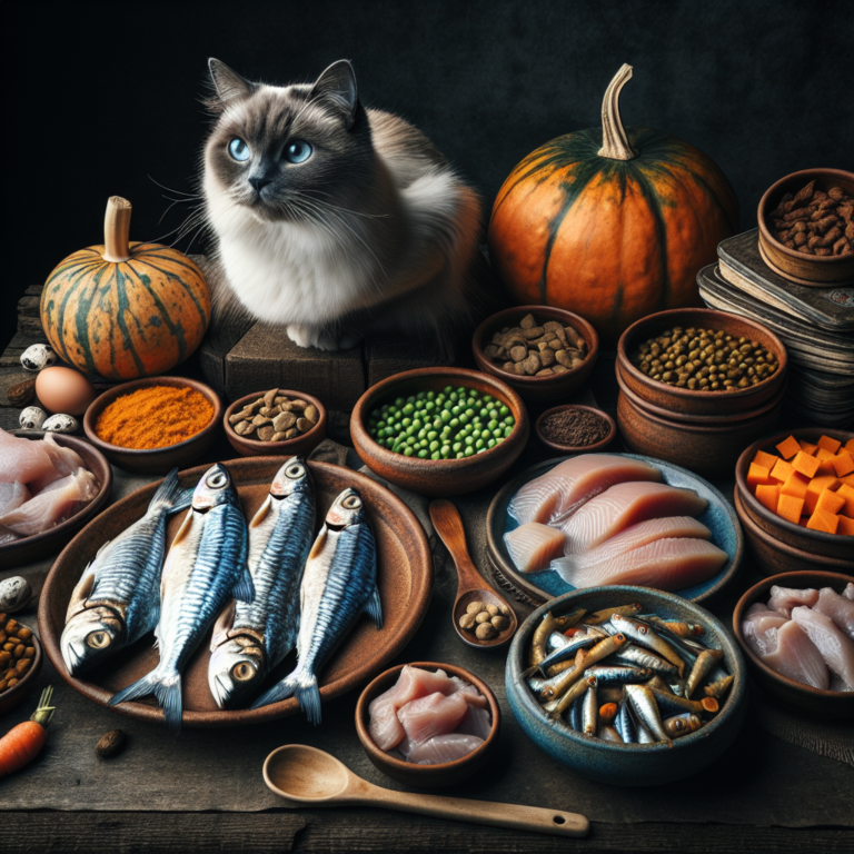 DIY cat meals with natural ingredients.