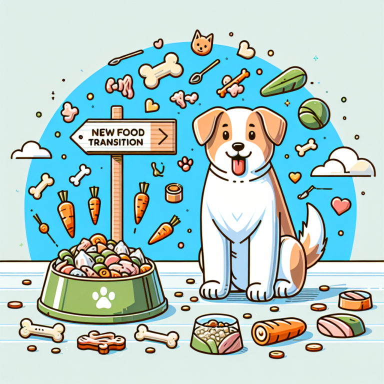 tips for transitioning dog to new food