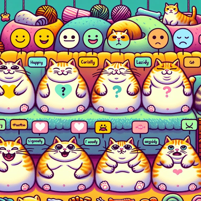 feeling guide for overweight cats