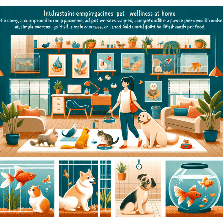creating a pet wellness routine at home
